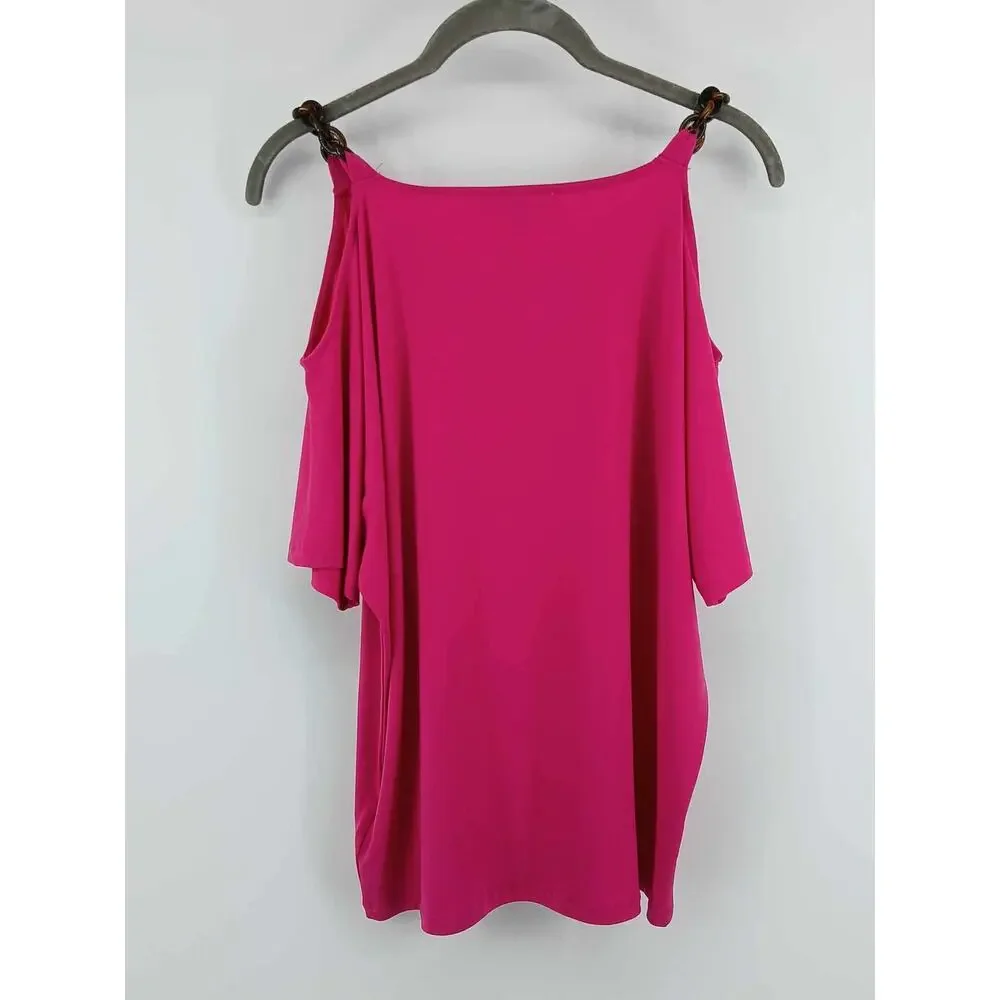 Hot pink Michael Kors blouse